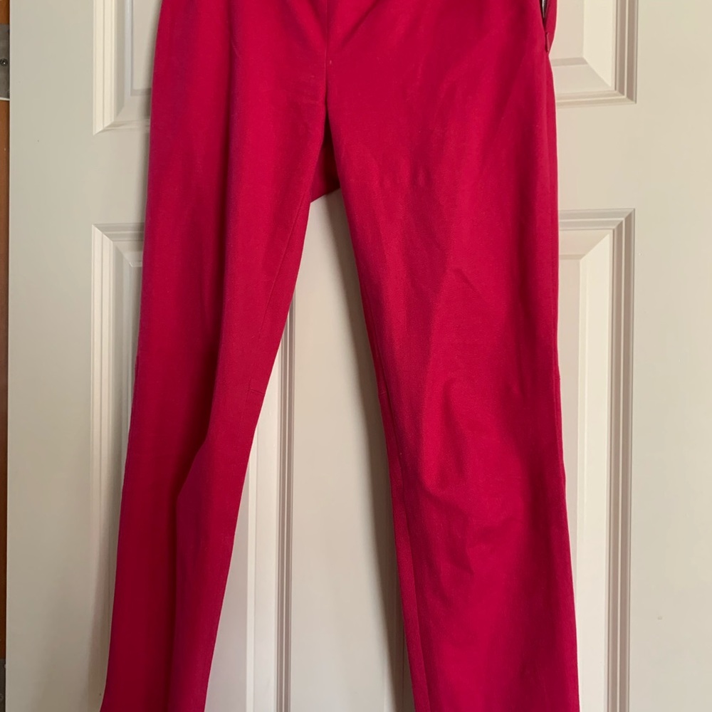 J Crew crop side zip pant